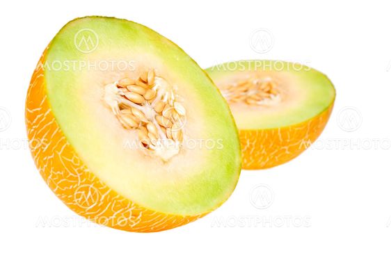 Fresh yellow melon