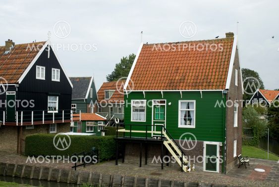 Typical Dutch village