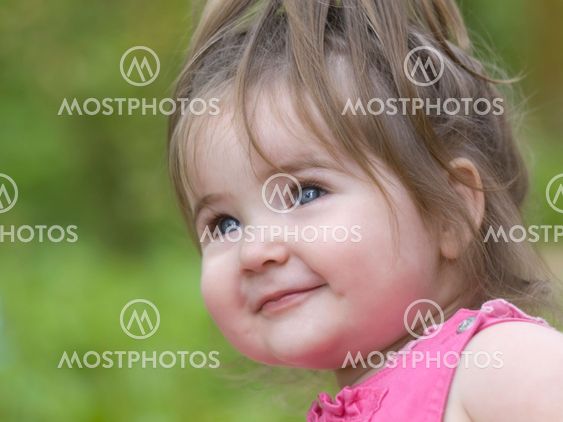 Smiling little girl