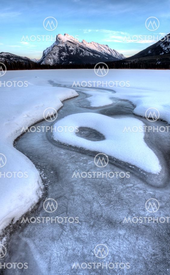 Mount Rundle and Vermillion Lakes