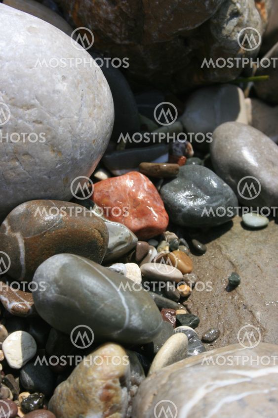 Rocks and pebbles