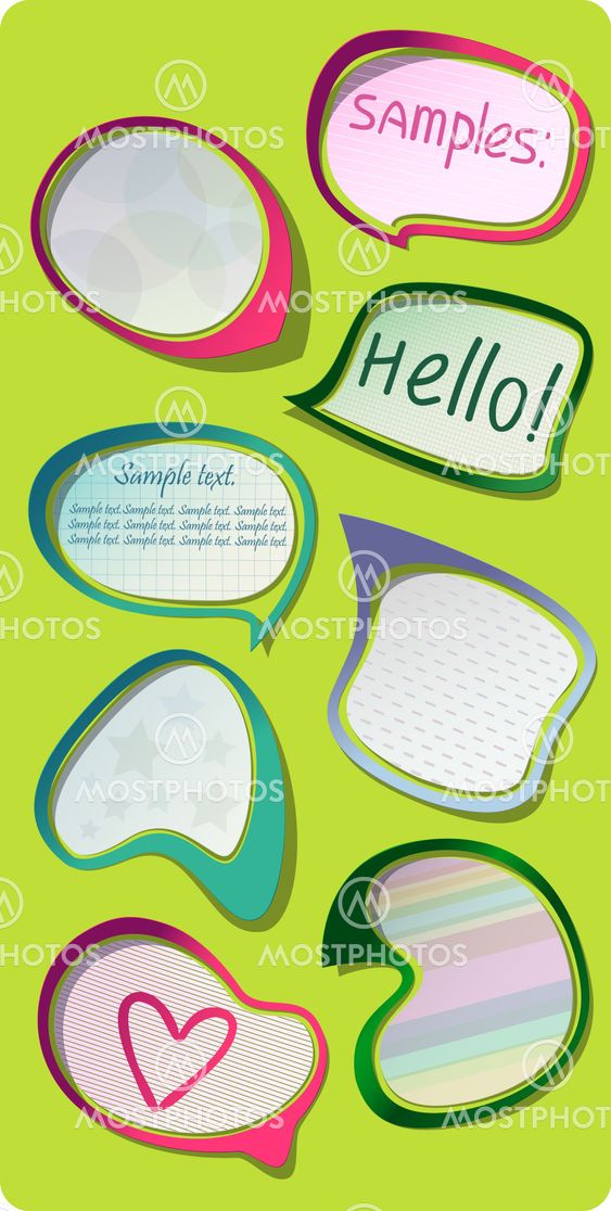 A pack of photorealistic vector stickers