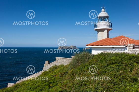 Lighthouse of Suances, Cantabria, Spain