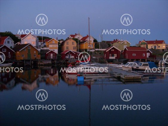 one evening in Hälleviksstrand