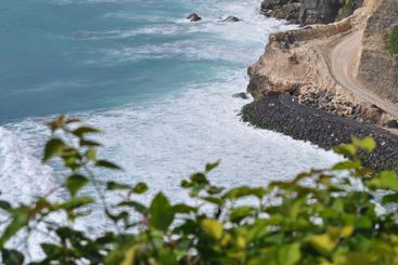Coast at Uluwatu, Bali, Indonesia.