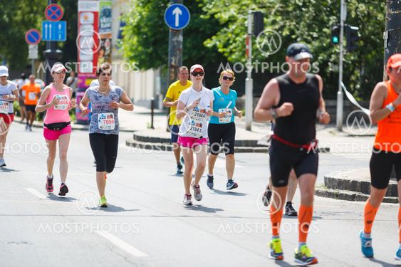 A charity marathon in Budapest