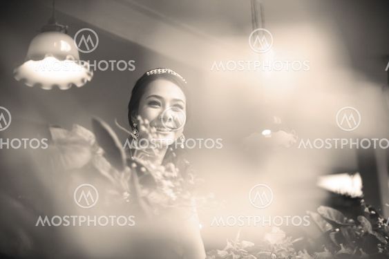 lovely asian woman