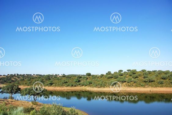 Vigia barrage, alentejo region, Portugal