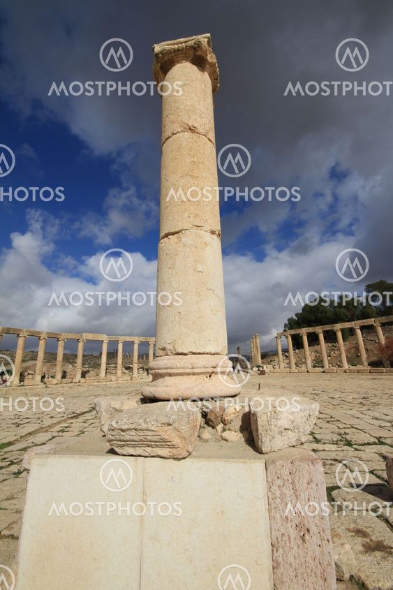Oval Plaza,Jarash Jordan