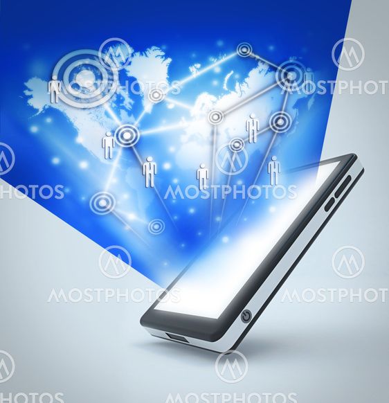 Communication technology with mobile phone