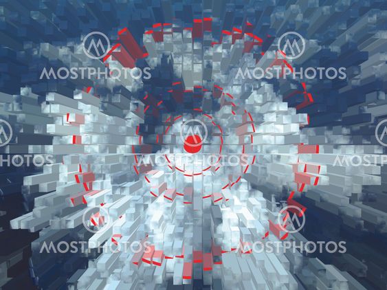 Digital bull's-eye
