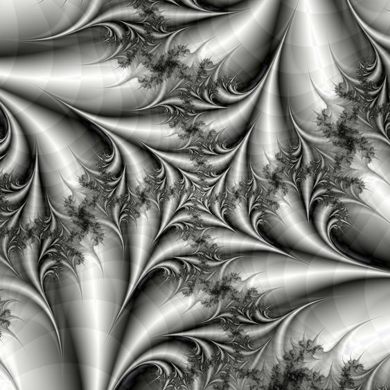 Silver Square Spiral