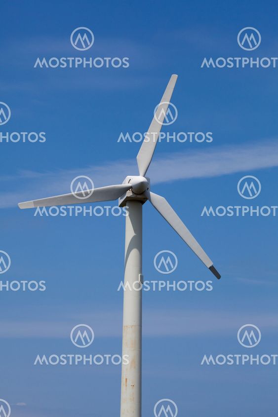 Wind generator in Camariñas, La Coruña, Spain