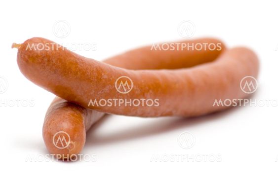 Pair of Boiled Sausages