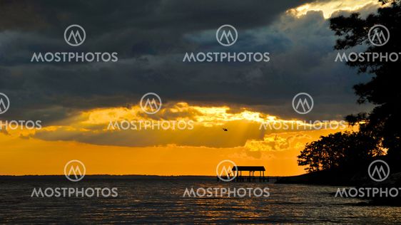Sunset on the James