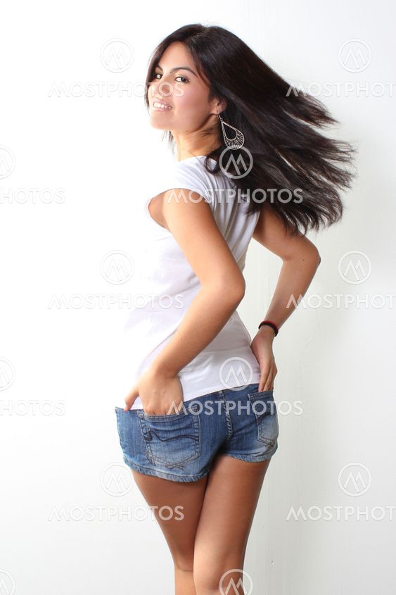 "cute girl facing backwards" by 3A3 PRO Mostphotos