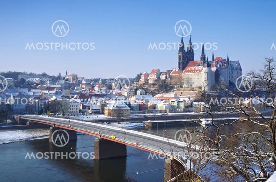 Meissen Albrechtsburg Winter 07