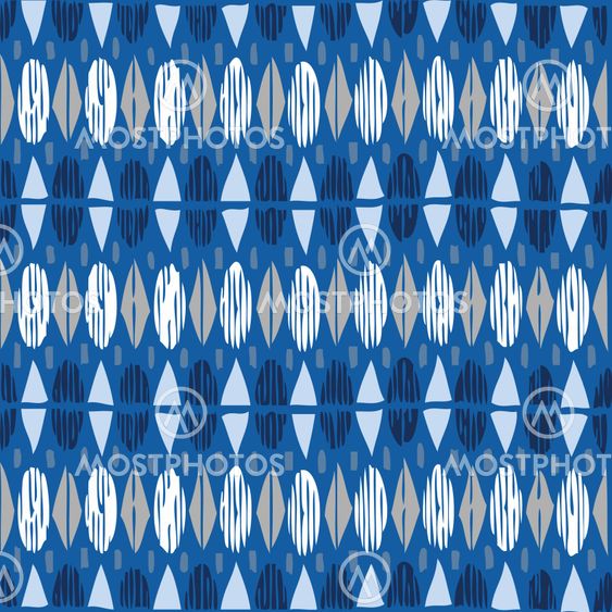 Geometric seamless pattern ethnic abstract background vector