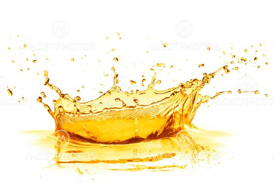 orange juice splash