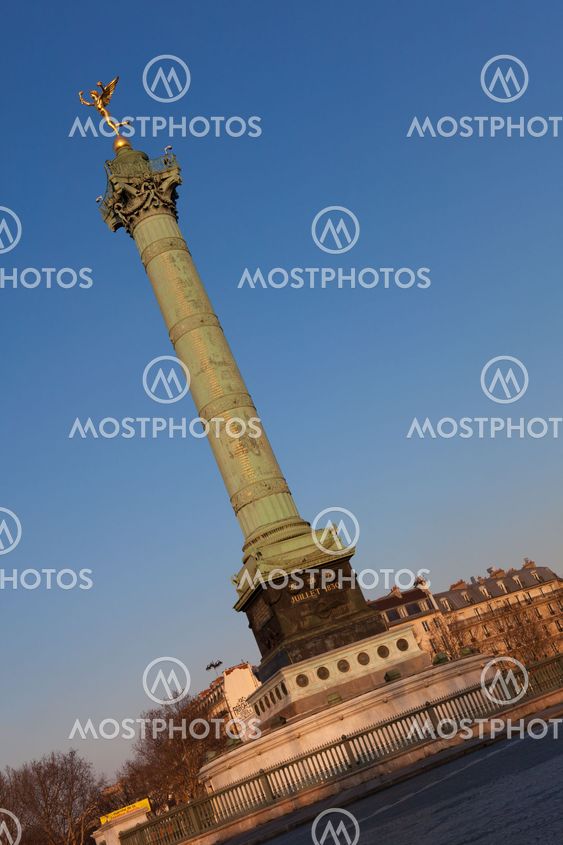Bastille square, Paris, Ile de France, France