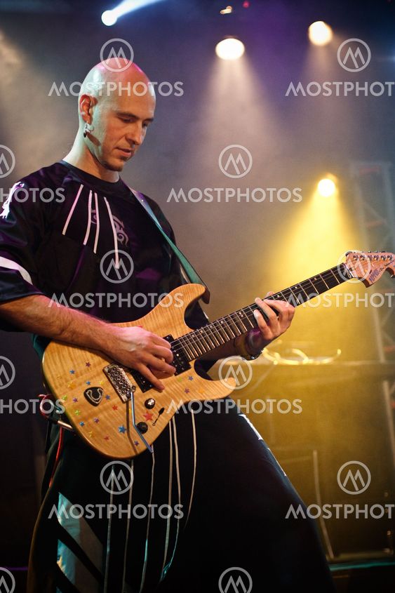 MOSCOW - MARCH 9: Razoom band performs at OTV2 live show on March 9, 2009 in Moscow, Russia