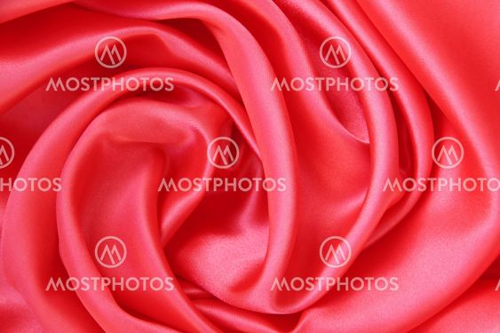 Smooth Red Silk as background