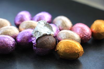 Chocolate easter eggs