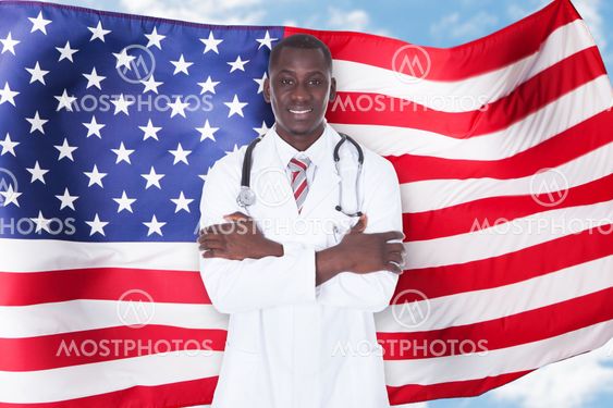 Portrait Of Happy Male Doctor