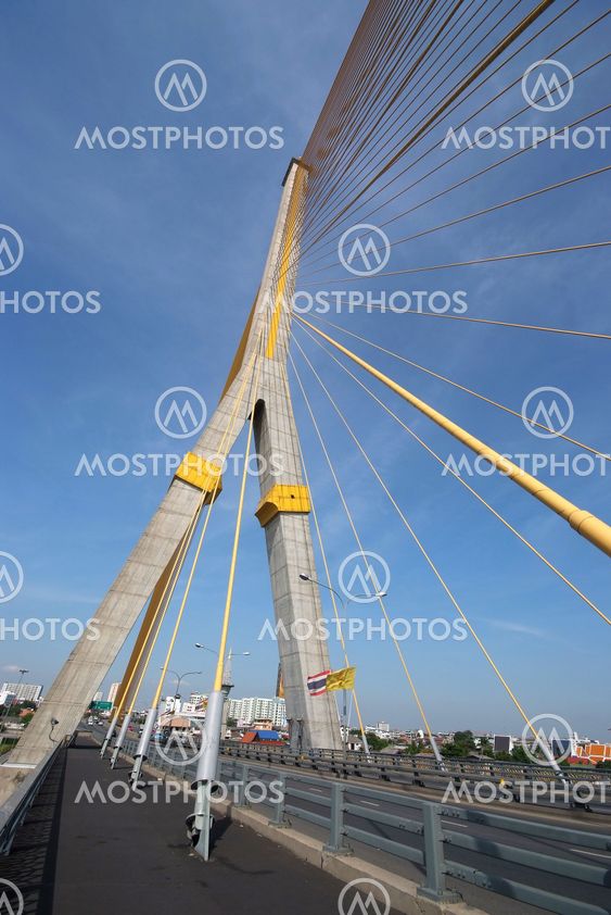 Mega sling Bridge,Rama 8