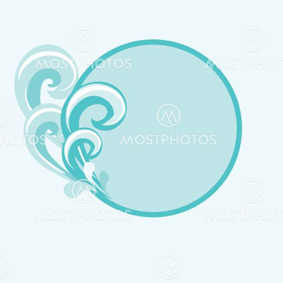 Vector Illustration of an Abstract Summer Background