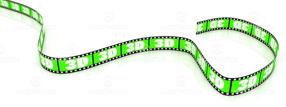 Colored 3D film