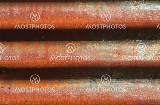 Aallotettu metalli Rust