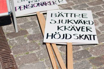 Första maj med Vänsterpartiet i Malmö