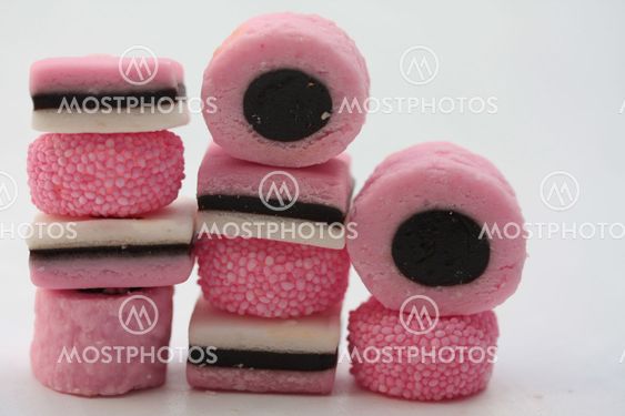 Rosa lakrits allsorts