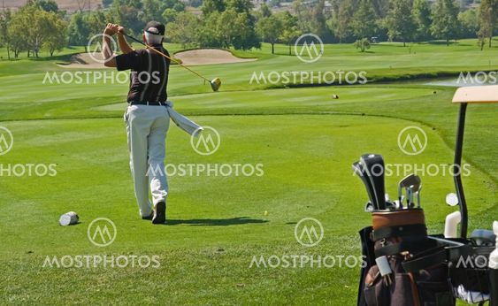 Playing Golf
