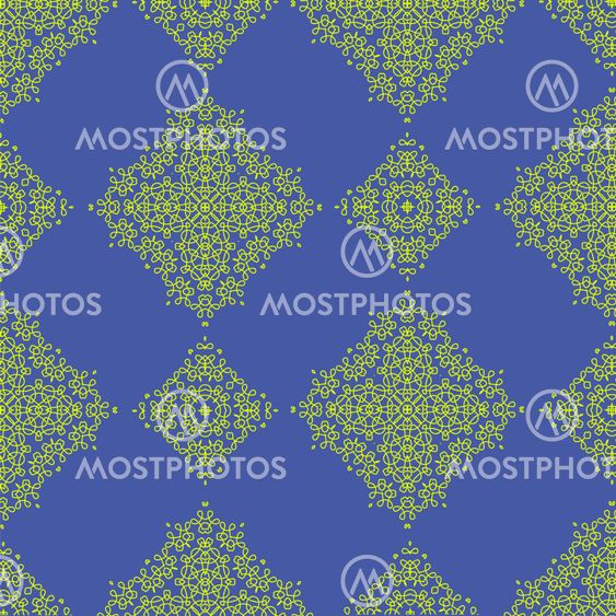 Yellow Texture on Blue.