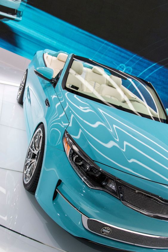 DETROIT - JANUARY 17 :The 2017 Kia A1A Optima concept at...