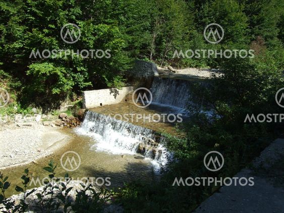 Waterfall at Costesti, Romania