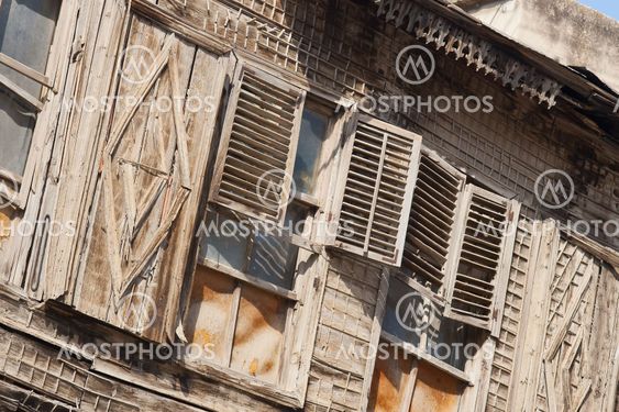 Shutters in Alepo, Syria