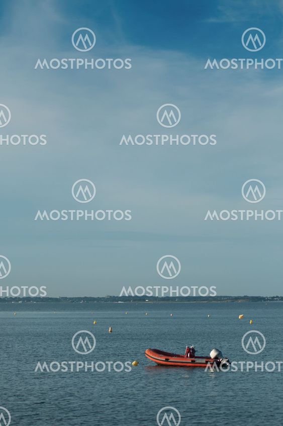 fishing boat in st pierre de Quiberon - Brittany...