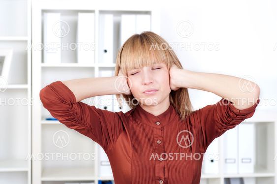 portrait of beautiful business woman