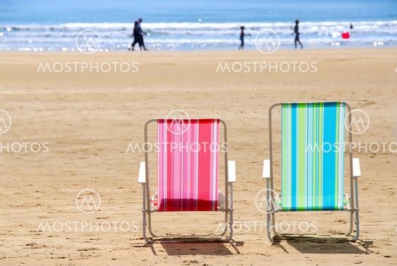 Beach chairs