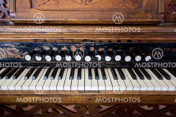 Antique Pump Organ