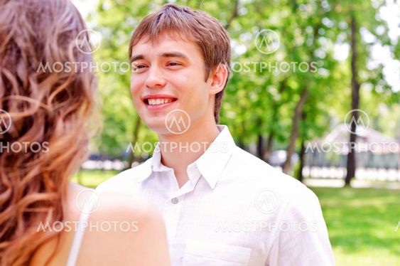 couple in the park