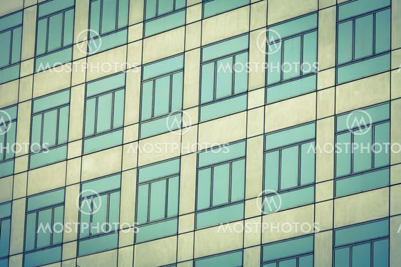 Building mirror glass wall