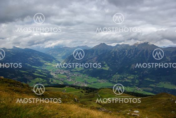 Mountain and valley