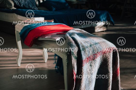beautifully displayed colorful textile scarves