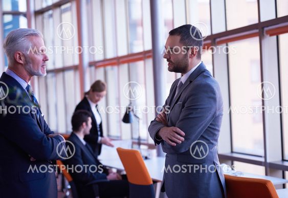 business people group on meeting