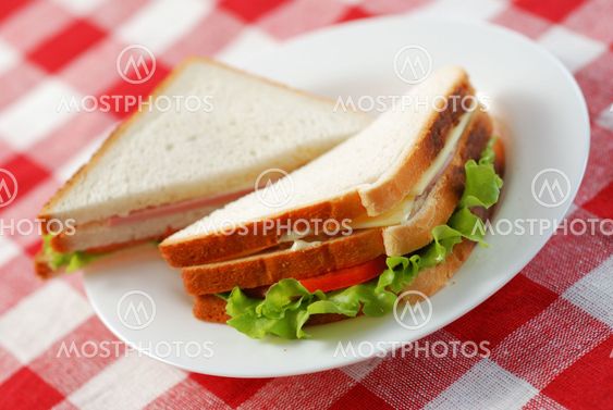 Two sandwiches