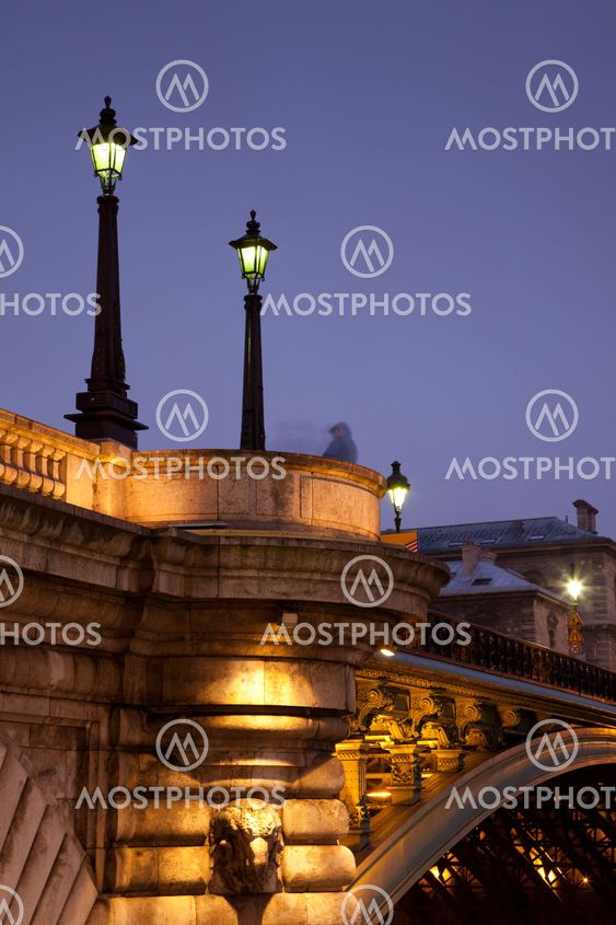Notre Dame bridge, Paris, France